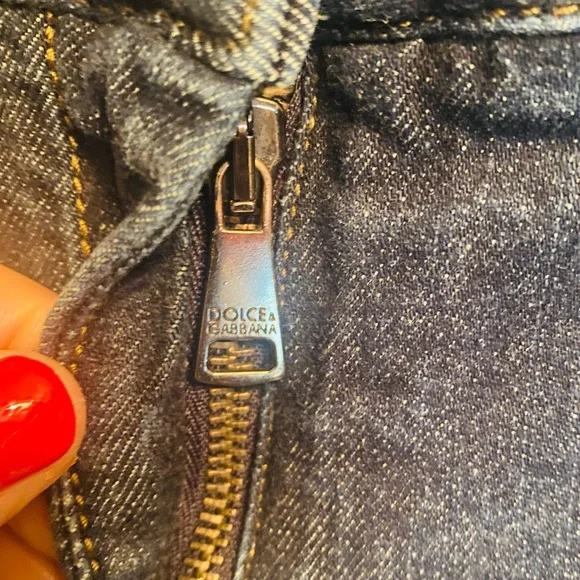 Dolce & Gabbana Dark Blue Women's Jeans - Picture 6 of 11